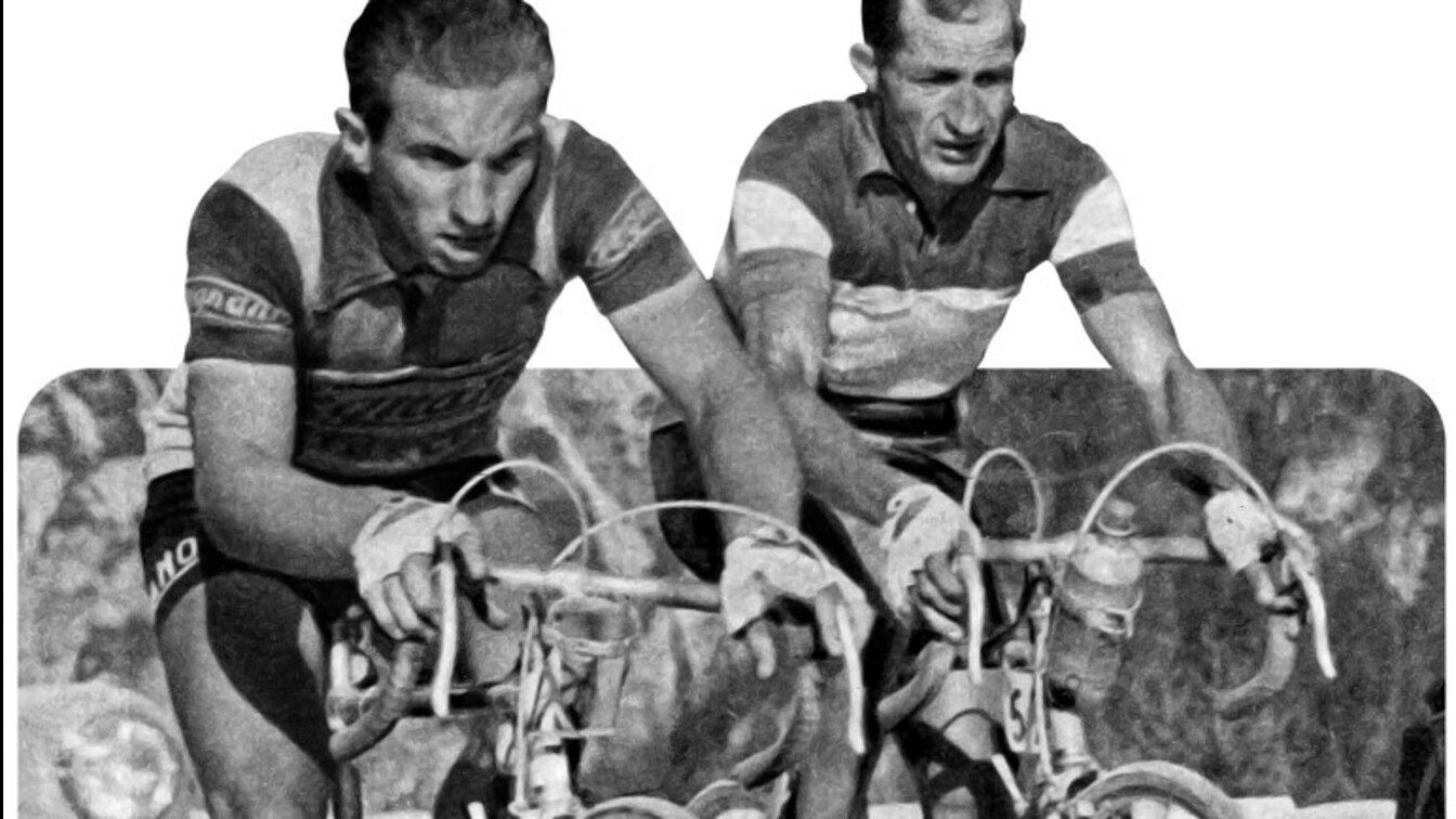 Photo Ancienne Originale Fausto Coppi - Suisse 1953 - Tirage Historique